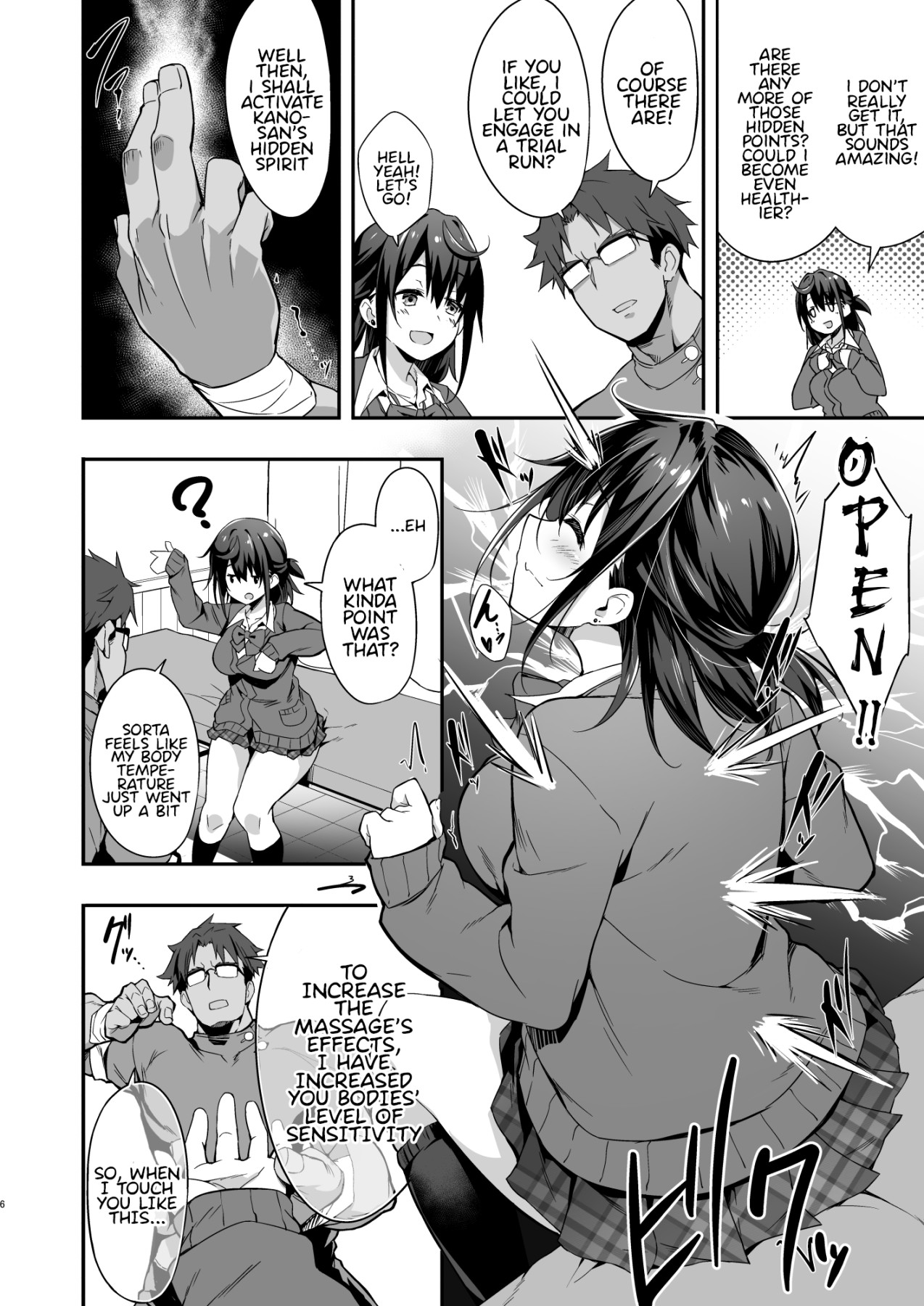 Hentai Manga Comic-The JK Who Was Treated At MAX Sensitivity With The Hidden Point Manipulation Treatment-Read-6